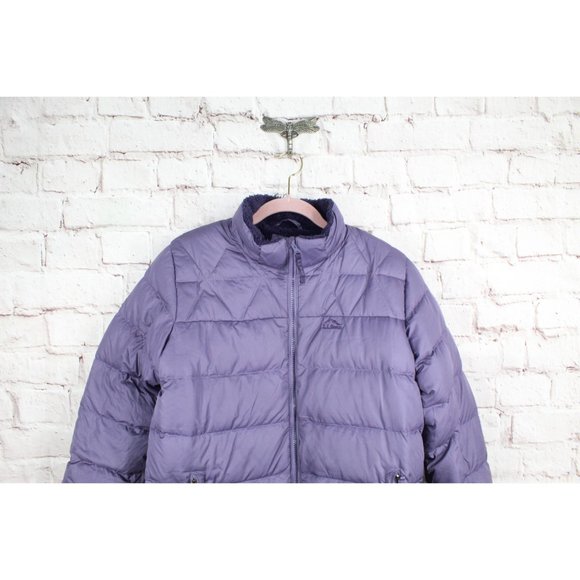 LL Bean Kids' Purple Polyester Downtek Quilted Down Cold Weather Jacket XL 18 - Picture 3 of 10